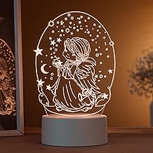 luminaria de anjo presente batismo